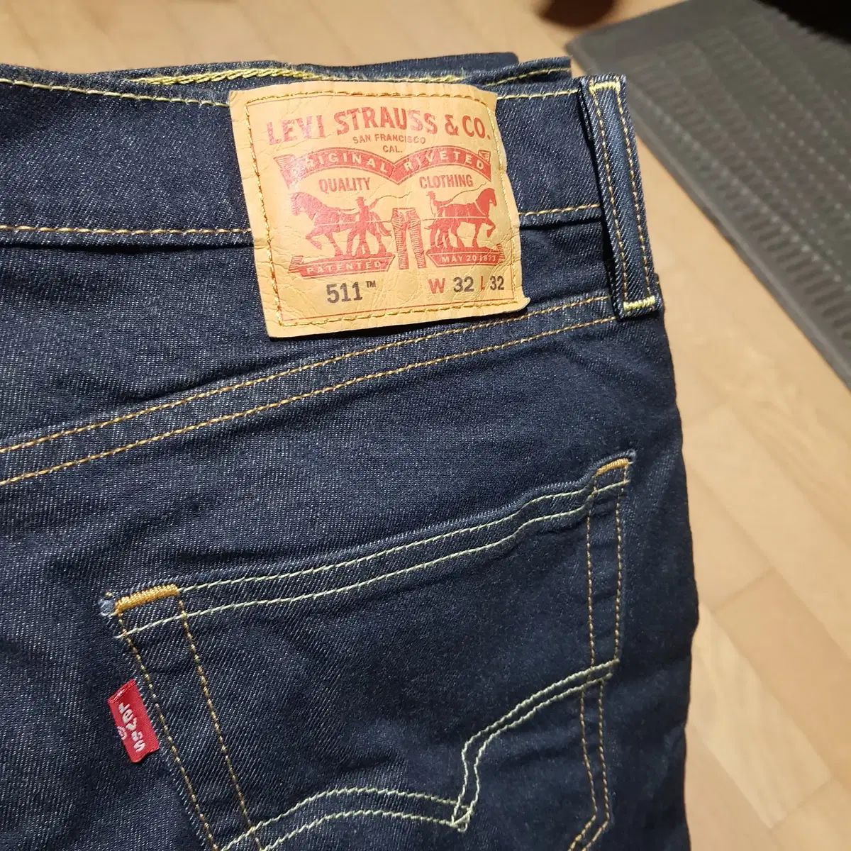 低価，爆買い -32インチ / リーバイス 511 / スリム インディゴデニム 