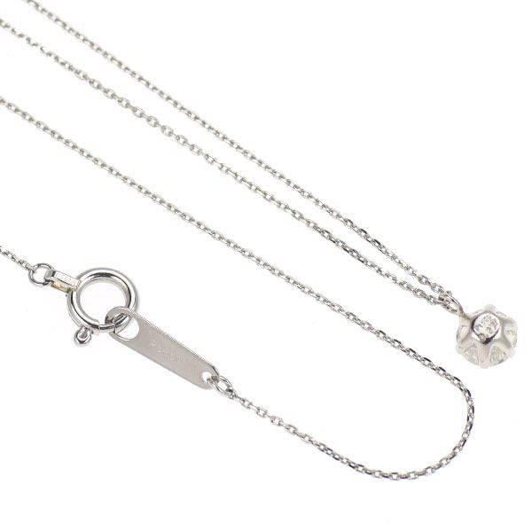 Pt 900 850 ダイヤモンド ペンダントネックレス 0.277 ct J SI 2 G