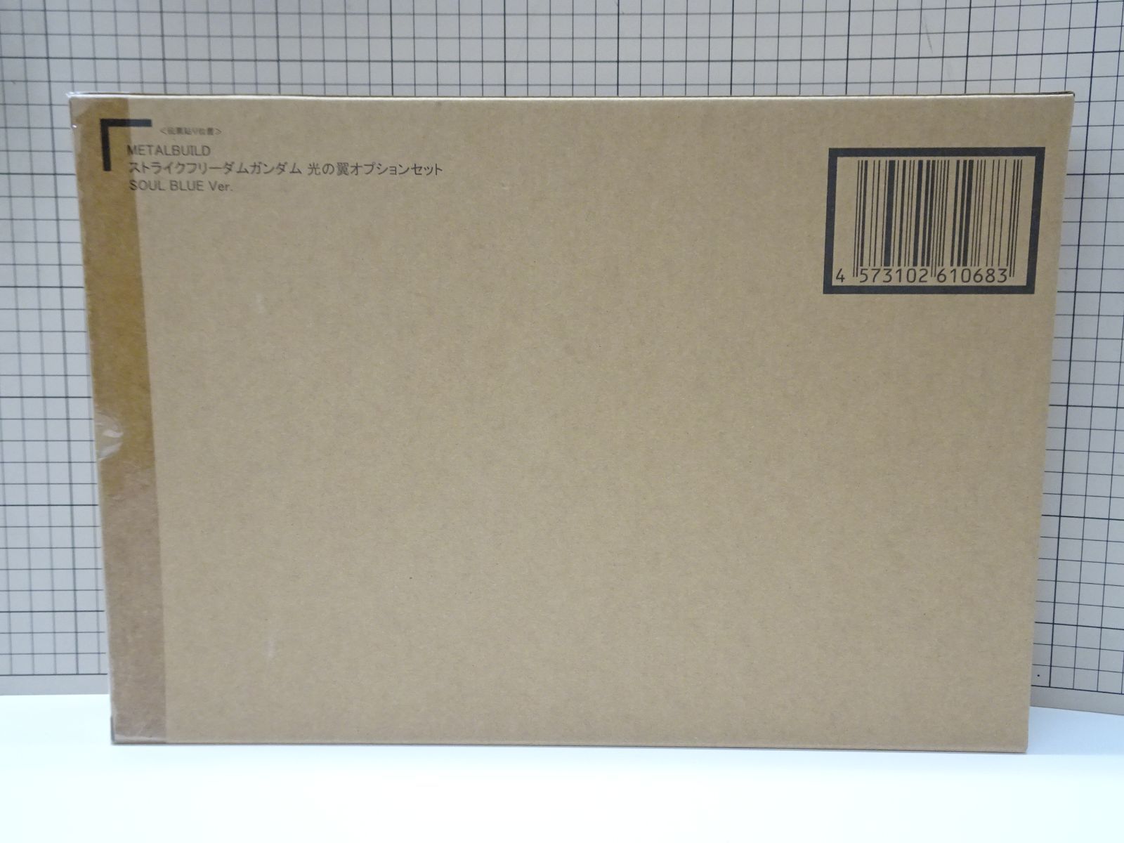 バンダイ METAL BUILD ストライクフリーダムガンダム 光の翼 セット SOUL BLUE Ver 輸送箱