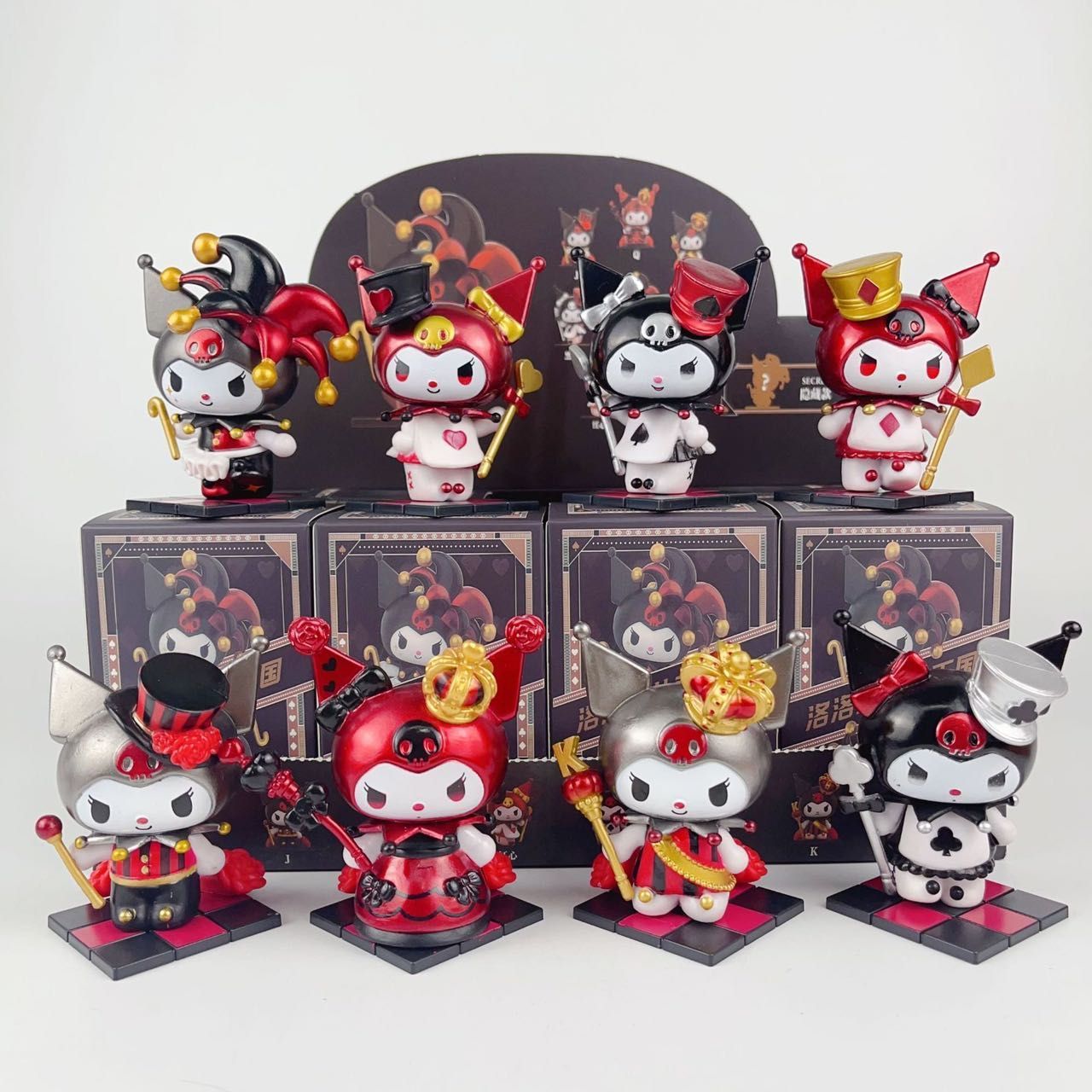 海外限定】TOPTOY✖️サンリオ「クロミ ポーカー王国シリーズ」1BOX8体