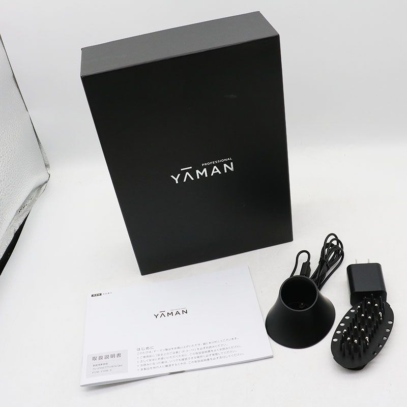 中古美品 YA-MAN ヤーマン ヴェーダスカルプブラシBS for Salon PSM