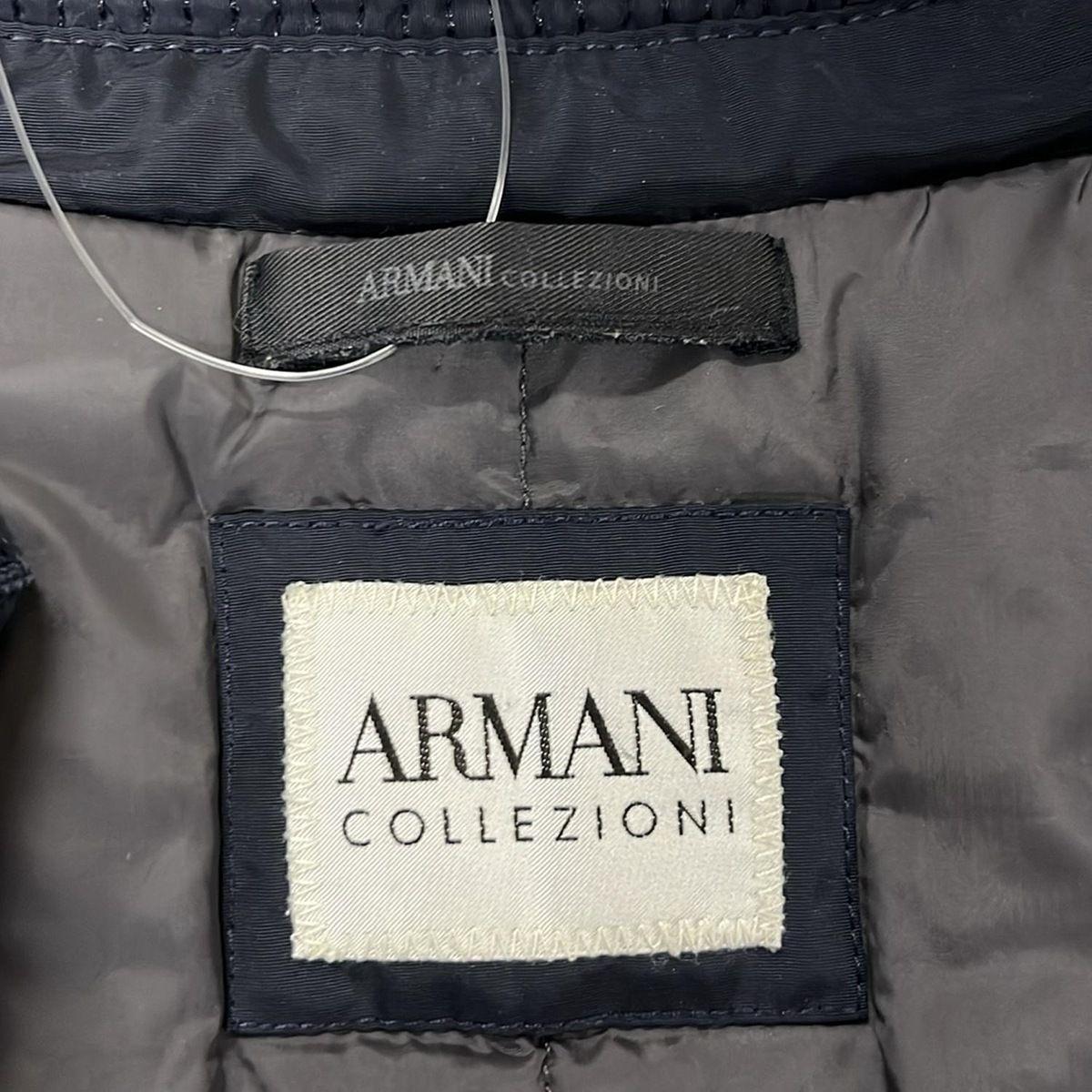 ARMANI COLLEZIONI ジップブルゾン ピンドット size50 ARMANI COLLEZIONI ジップブルゾン ピンドット size50 ARMANI