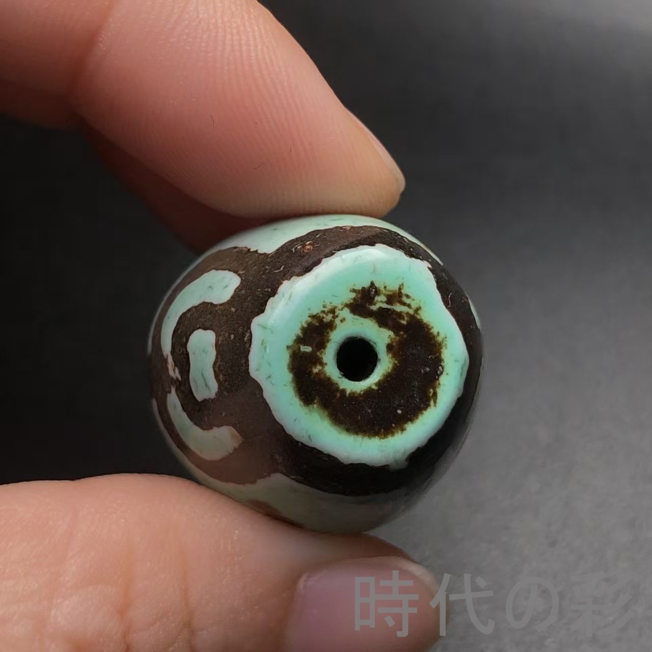 中国古美術『老料・宝瓶天珠』瑪瑙・至純天珠・招福・開運・仏教護符