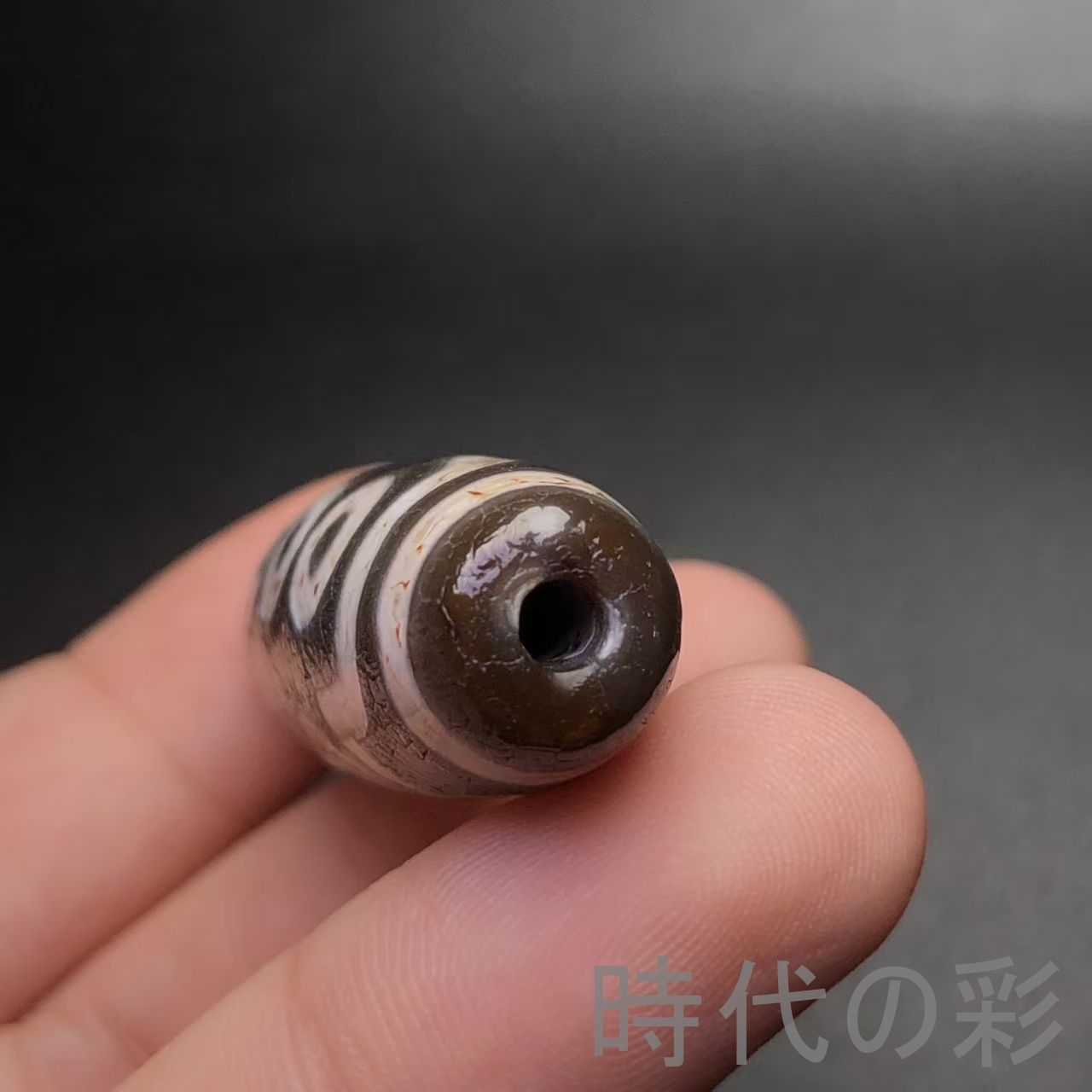 中国古美術『老料・十眼天珠』瑪瑙・至純天珠・多眼文様・強運・開運