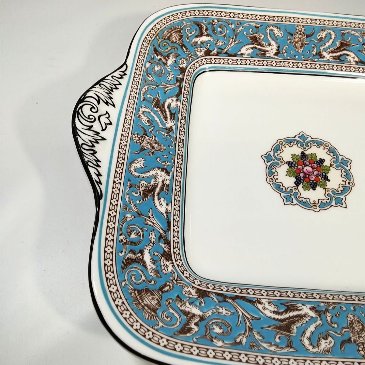 WEDGWOOD ウェッジウッド フロレンティーンターコイズ スクエア