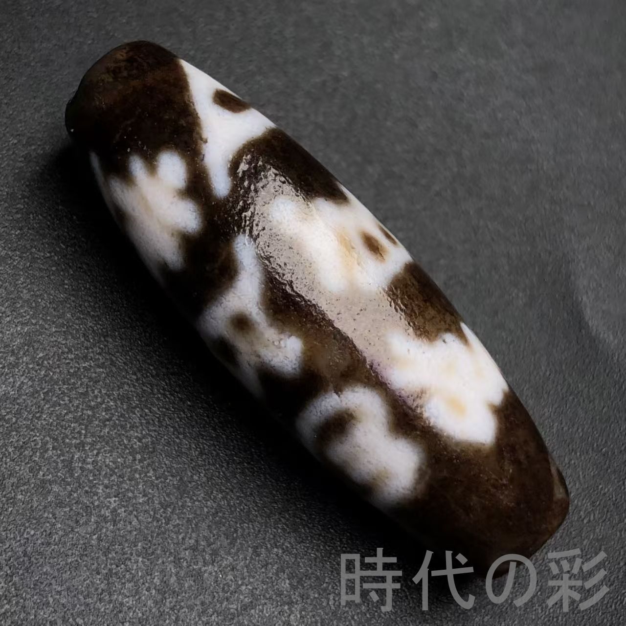 中国古美術『老料・六字真言天珠』瑪瑙・至純天珠・仏教護符・魔除け