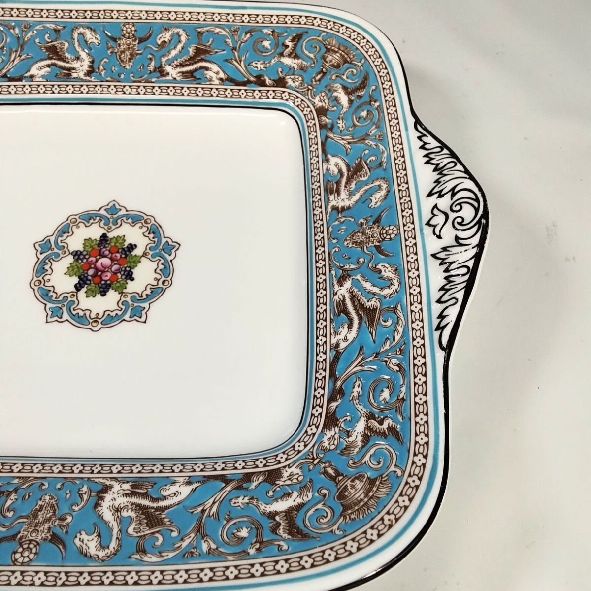 WEDGWOOD ウェッジウッド フロレンティーンターコイズ スクエア