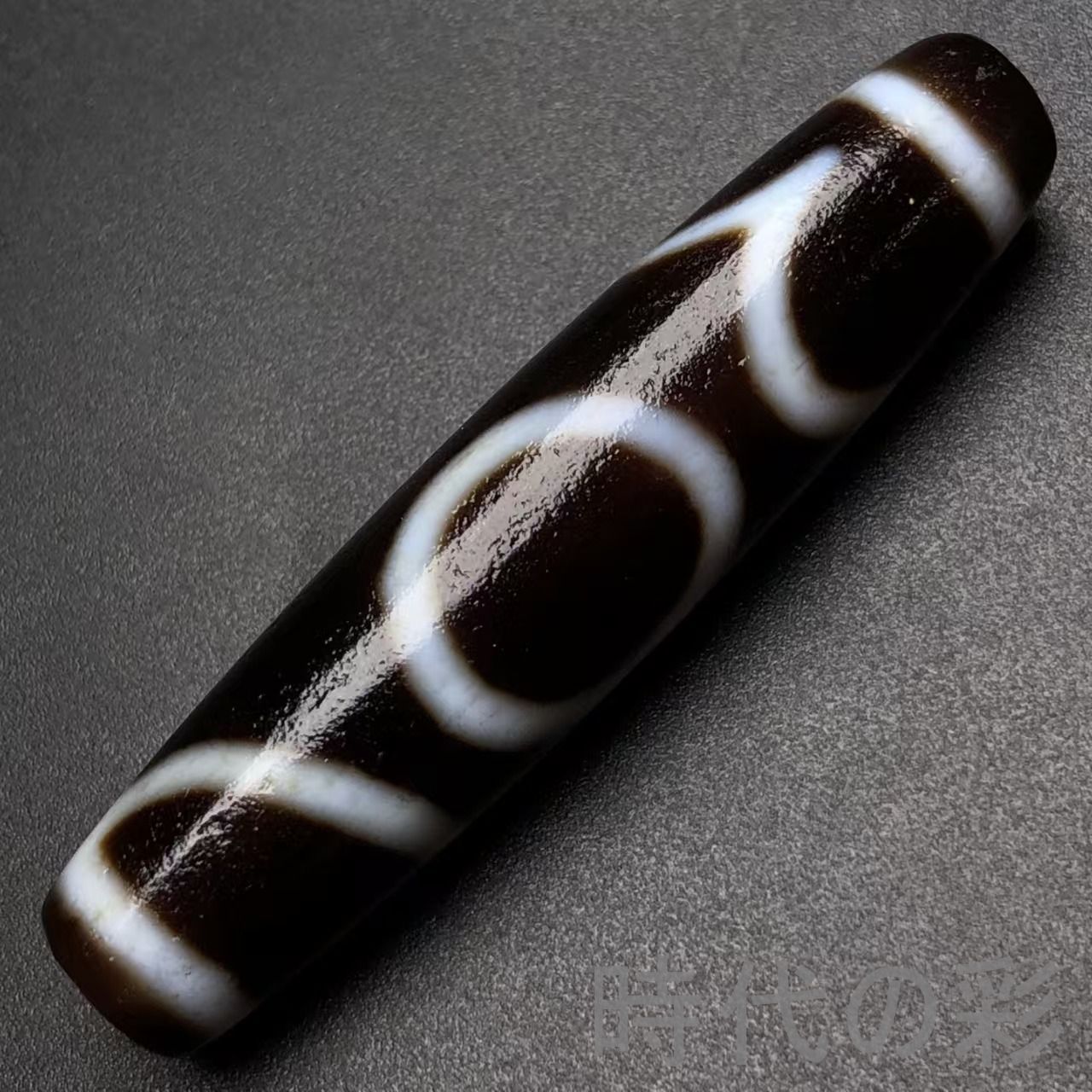 中国古美術『老料・息増懐天珠』瑪瑙・至純天珠・仏教加護・開運・安定