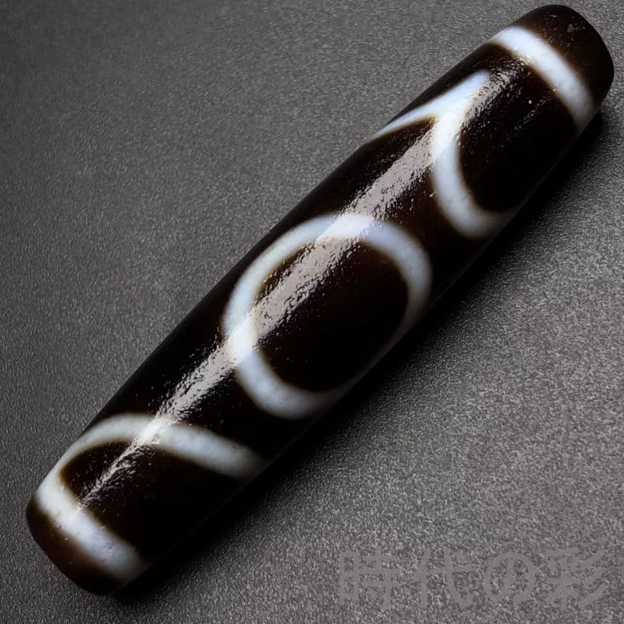 中国古美術『老料・息増懐天珠』瑪瑙・至純天珠・仏教加護・開運・安定