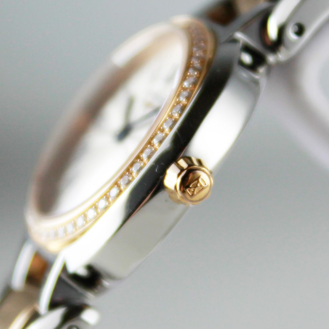  SA 196 L 8.109.5.79.6 プリマルナ レディース クォーツ ダイヤベゼル コンビ ギョーシェ文字盤 ローマン 銀座サコム堂 期間 販売 腕時計(クォーツ) 腕時計(アナログ)