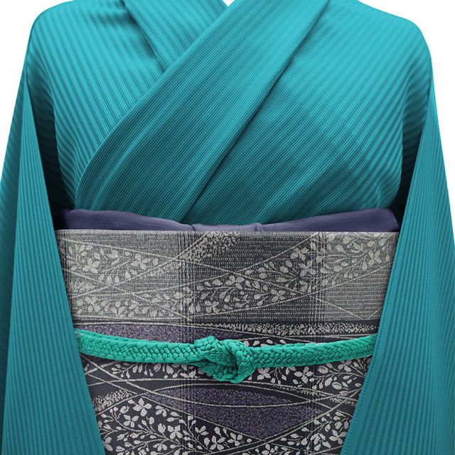 新古品】 袋帯 未使用 正絹 京都 西陣 となみ織物 となみ帯 天平黄櫨染