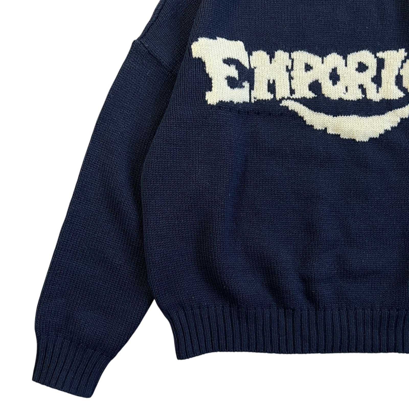 EMPORIO ARMANI / エンポリオアルマーニ 90's ウール100% ロゴニット