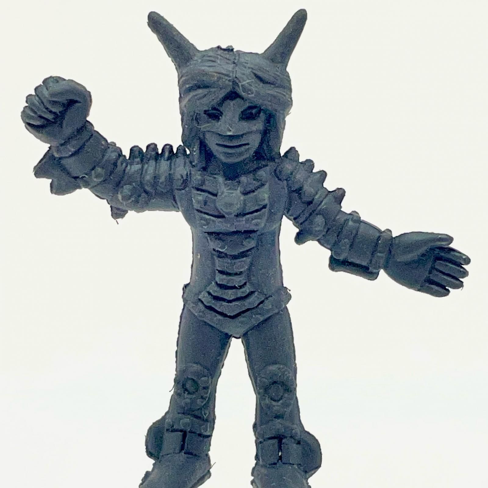 中古】ポピー 怪獣消しゴム 9弾7期 ババルウ星人 黒色【レトロ