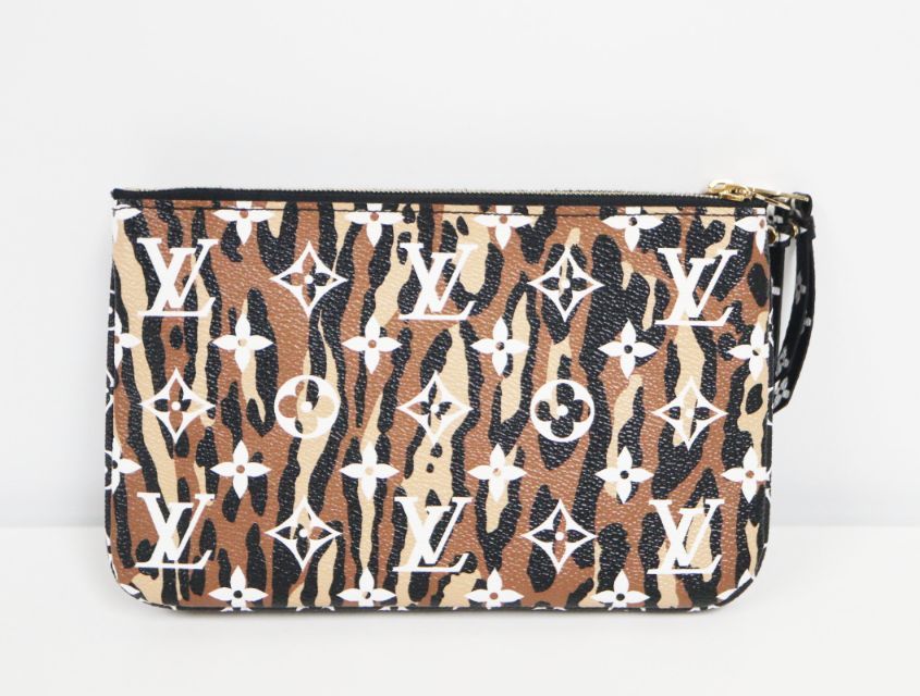 ルイヴィトン LOUIS VUITTON モノグラム ジャイアント ジャングル ポシェットドゥーブルジップ M 67874 ショルダーバッグ レディース バッグ