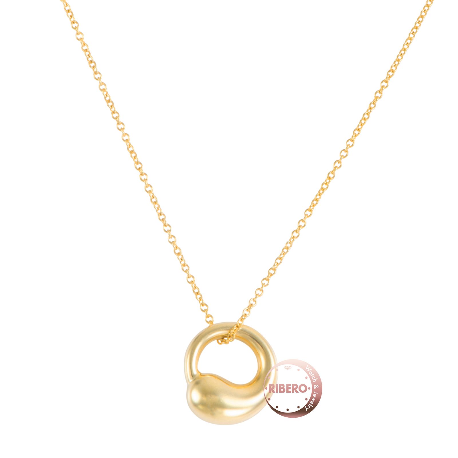 TIFFANY-Co. ティファニー エターナル サークル ネックレス エルサ ペレッティ ゴールド