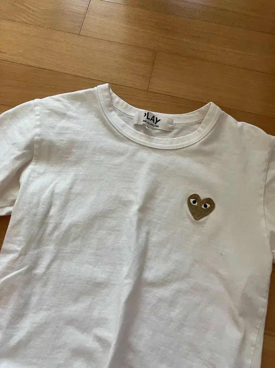 コム デ ギャルソン GOLD ワッペン 半袖 m