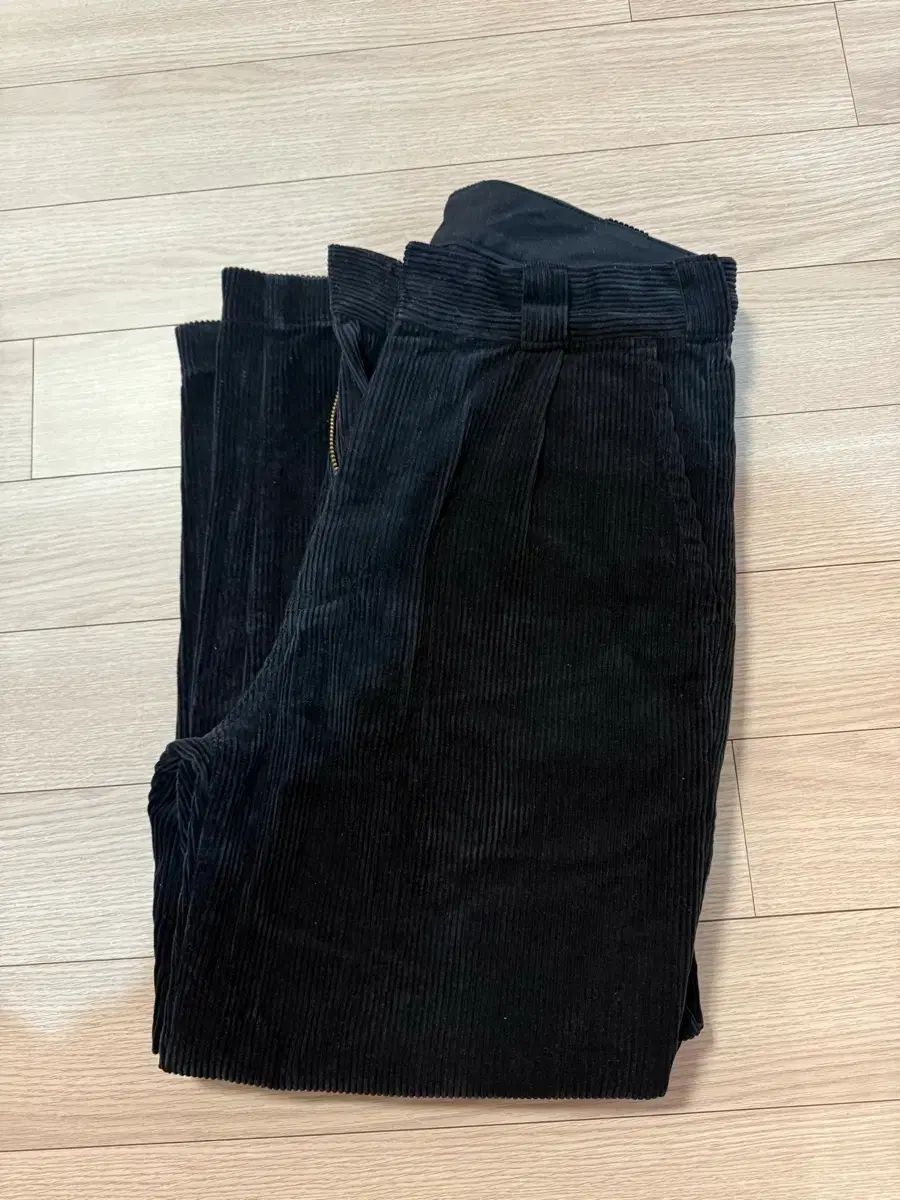 DANTON ダントン ブラック コーデュロイ ズボン