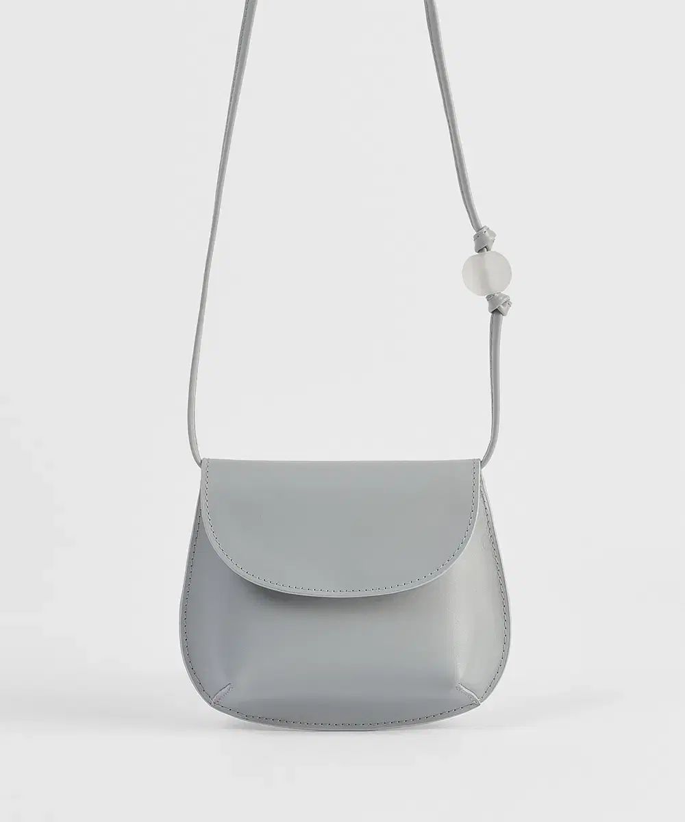 태SEOUL ペブル ミニバッグ ミントグレー
