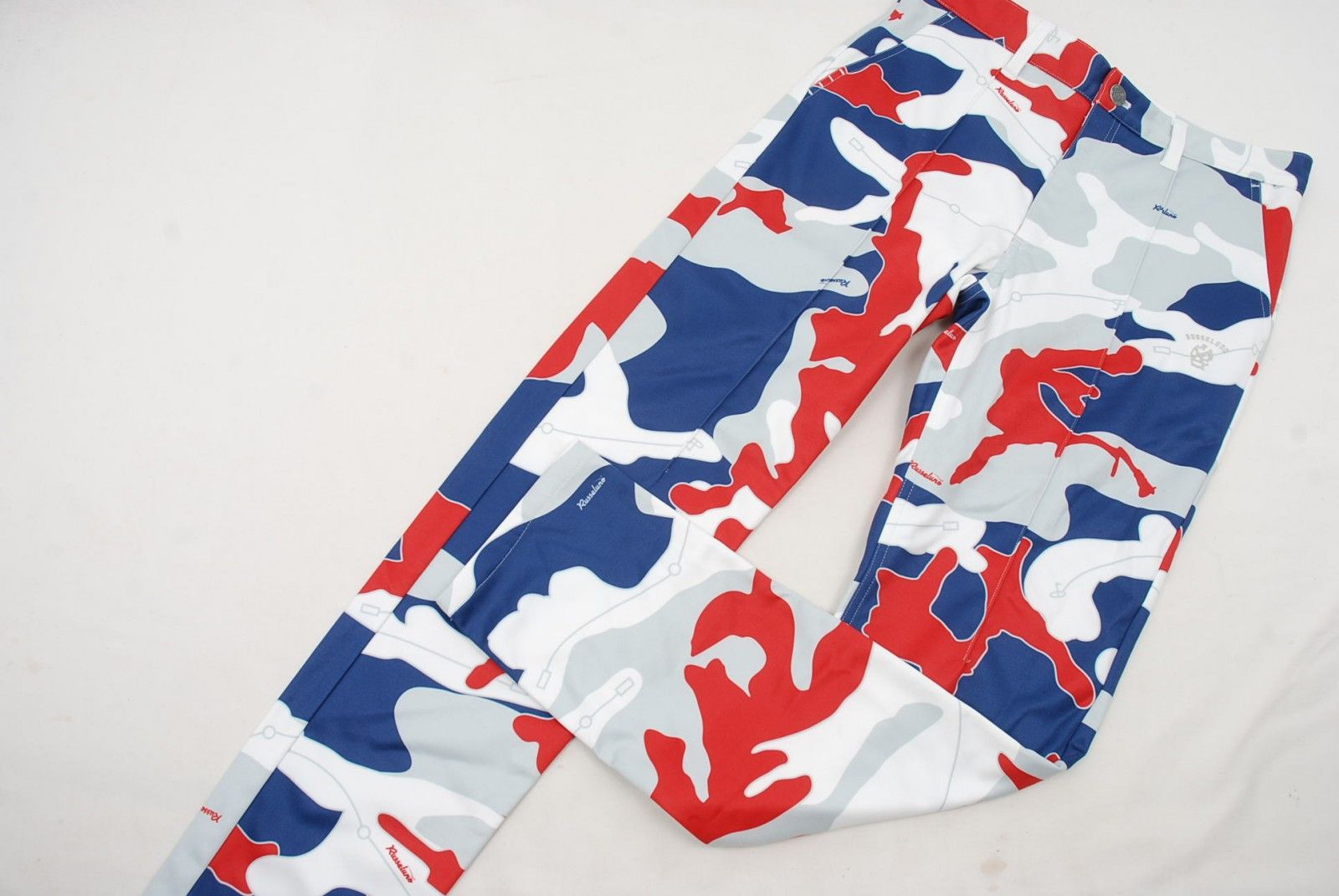 中古 メンズ ラッセルノ RUSSELUNO パンツ 4(M) ホワイト×ネイビー