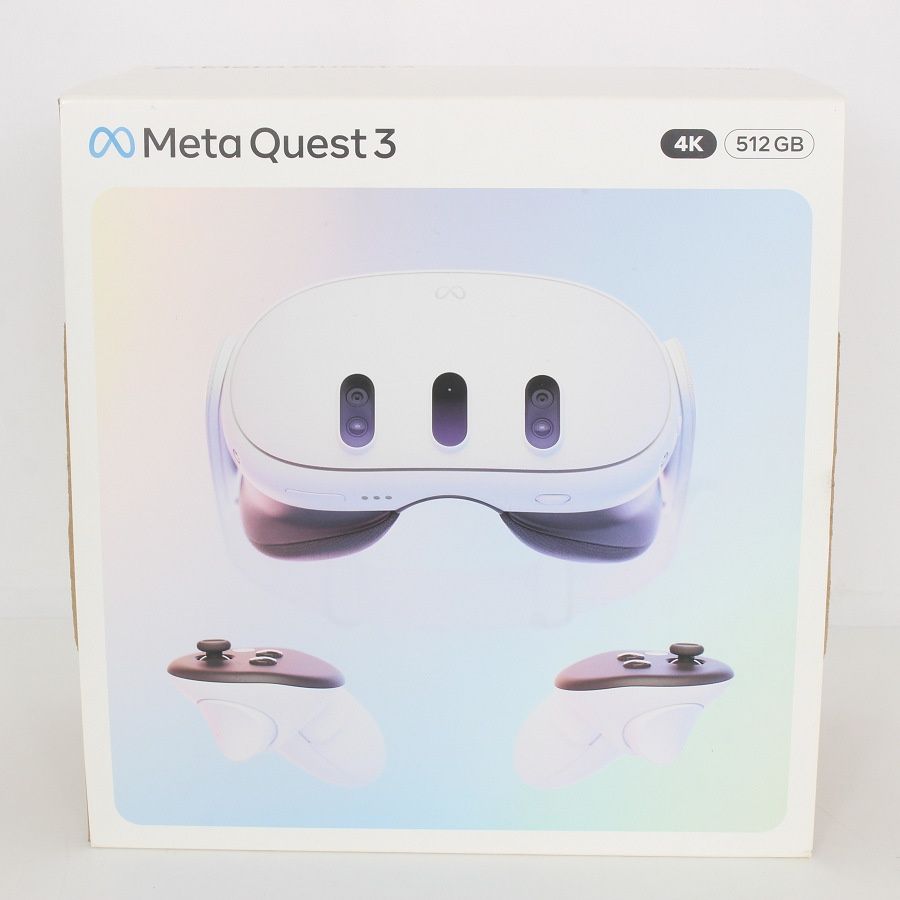 美品】Meta Quest 3 512GB VR ヘッドマウントディスプレイ ヘッド