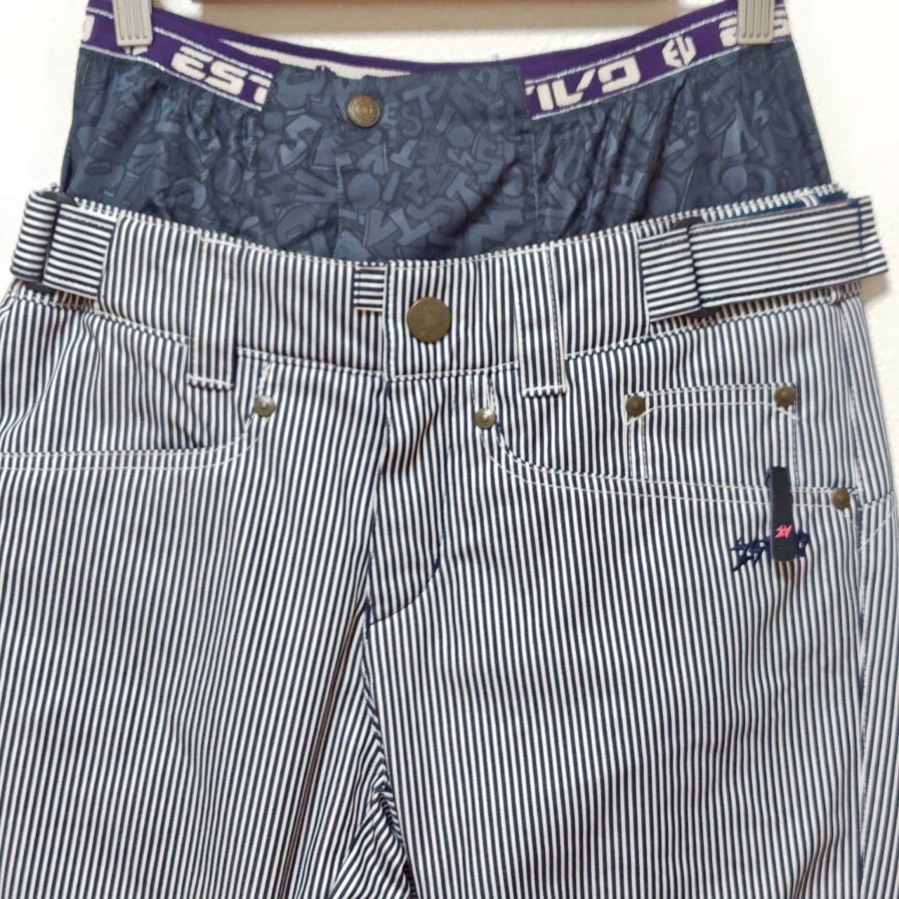 爽やかカラー◎【ESTIVO】エスティボ スキー ウェア ウエア 上下セット