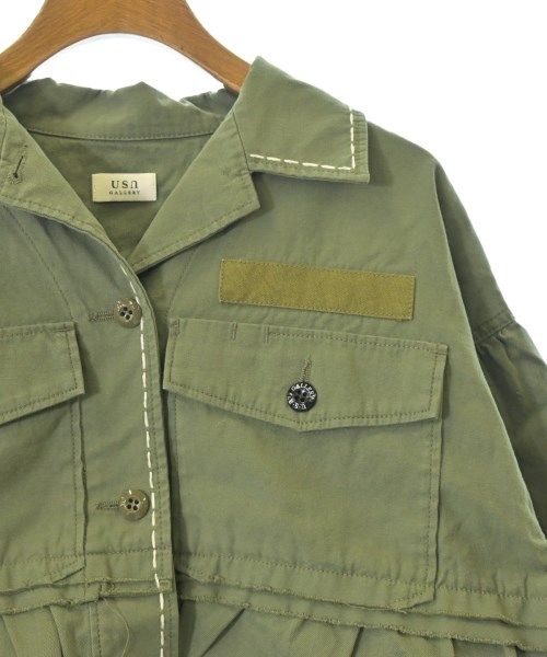  USU GALLERY ミリタリーブルゾン レディース 古着 ミリタリージャケット ジャケット アウター