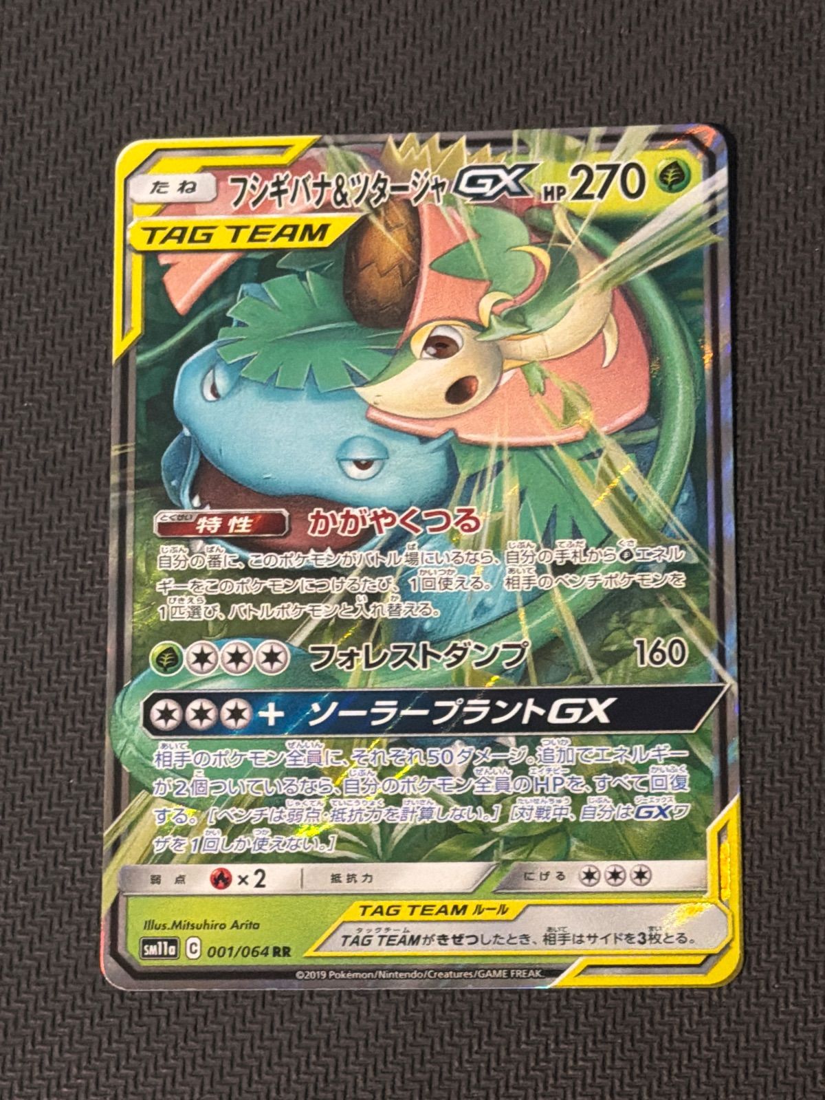 フシギバナ&ツタージャGX RR - メルカリ