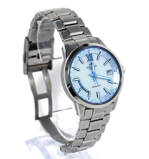 CASIO カシオ OCEANUS オシアナス OCW-T 150-2 AJF 3 hands model 電波ソーラー