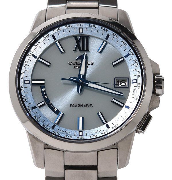 CASIO カシオ OCEANUS オシアナス OCW-T 150-2 AJF 3 hands model 電波ソーラー