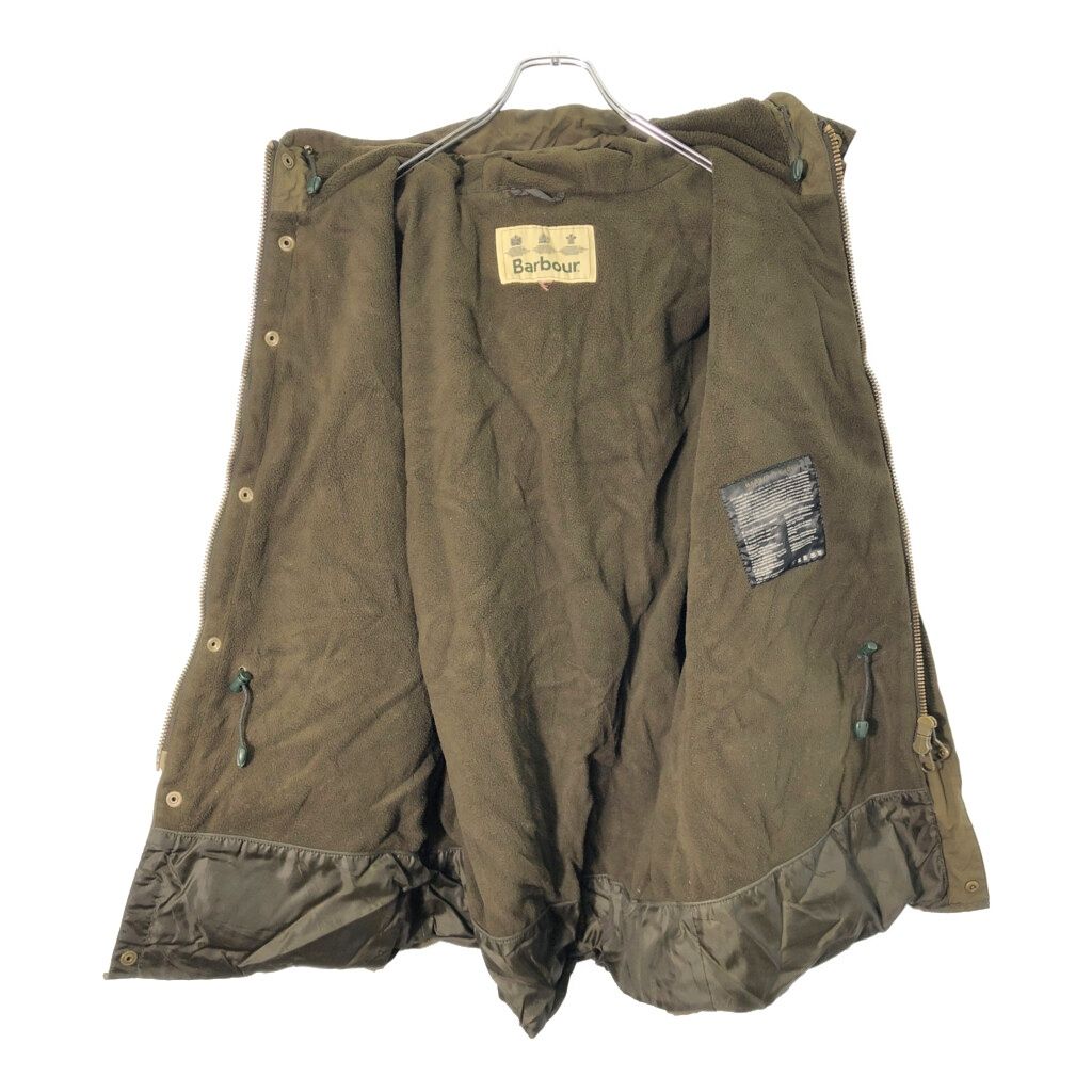 Barbour バブアー WINTER DURHAM オイルドジャケット オリーブ(メンズ XL)中古 古着 V8752 Barbour バブアー WINTER DURHAM オイルドジャケット オリーブ(メンズ