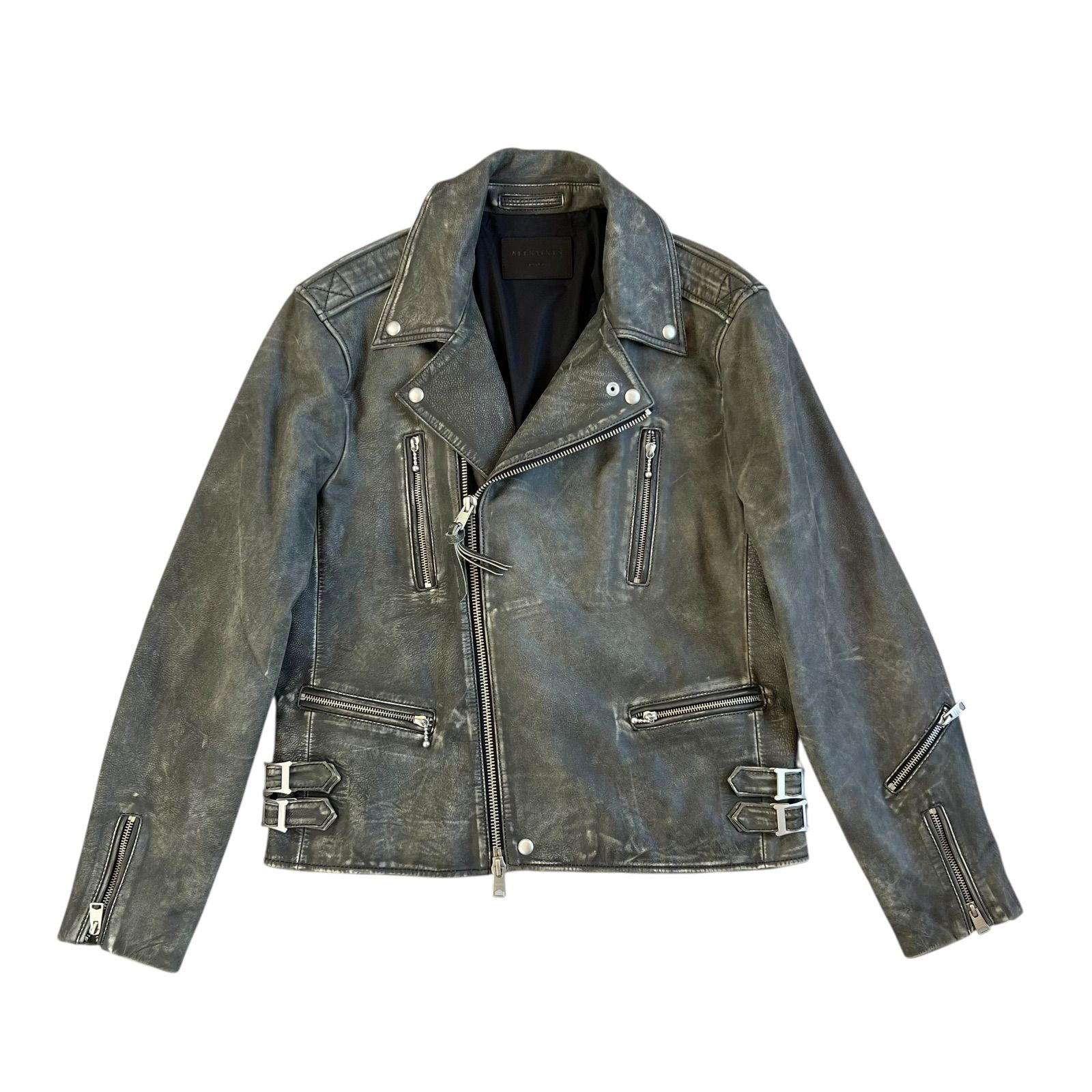 ALL SAINTS / オールセインツ カウレザー ダブルライダースジャケット