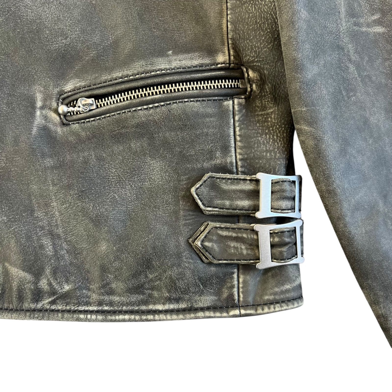 ディーゼル　レザージャケット ダブルライダース　オールセインツ ALL SAINTS / オールセインツ カウレザー ダブルライダースジャケット