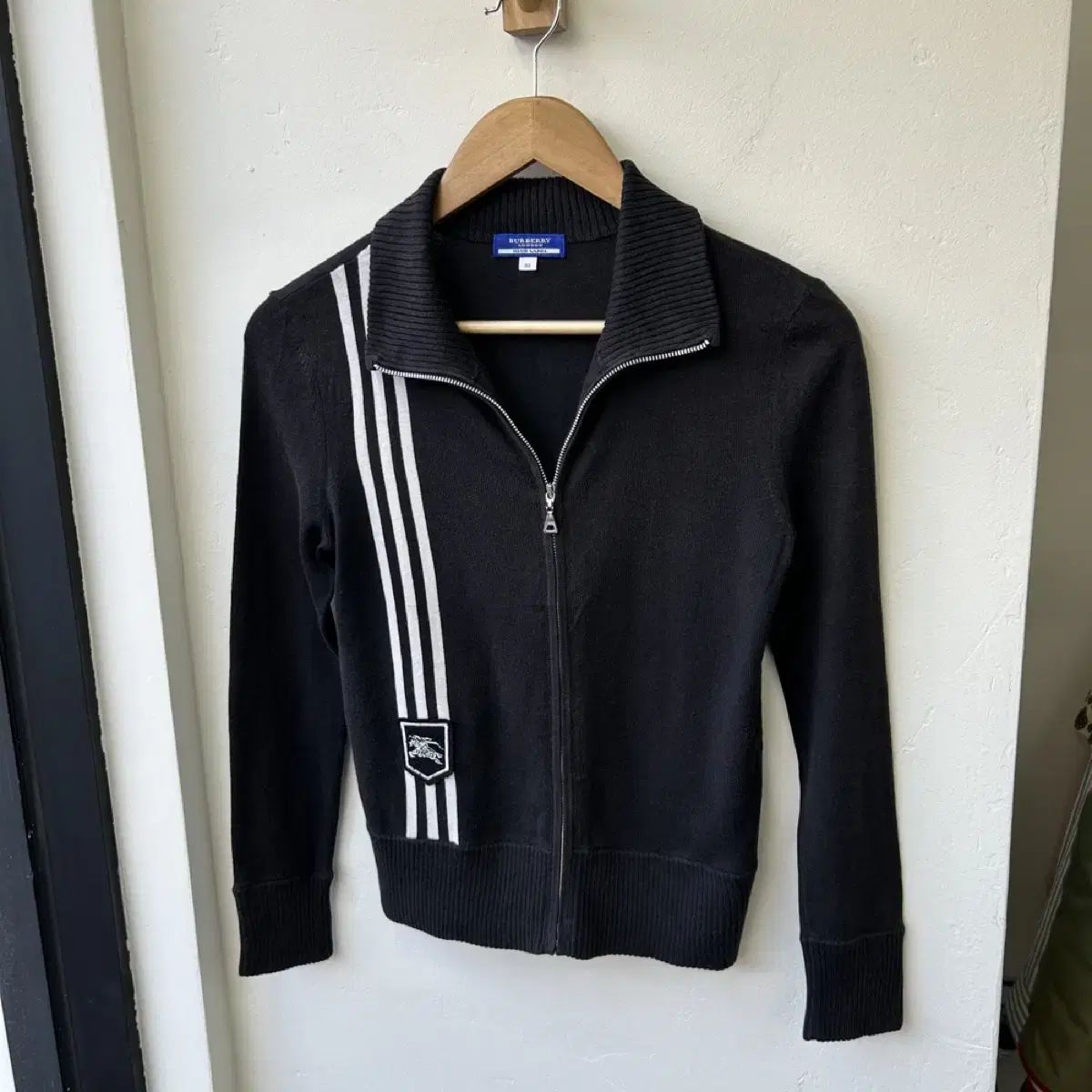 15577 - バーバリー ブルーレーベル ニット ジップアップ