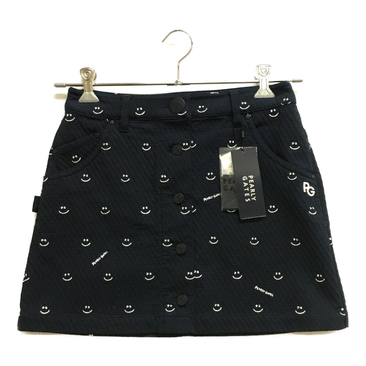 未使用品 レディース パーリーゲイツ PEARLY GATES スカート 0(S) 紺