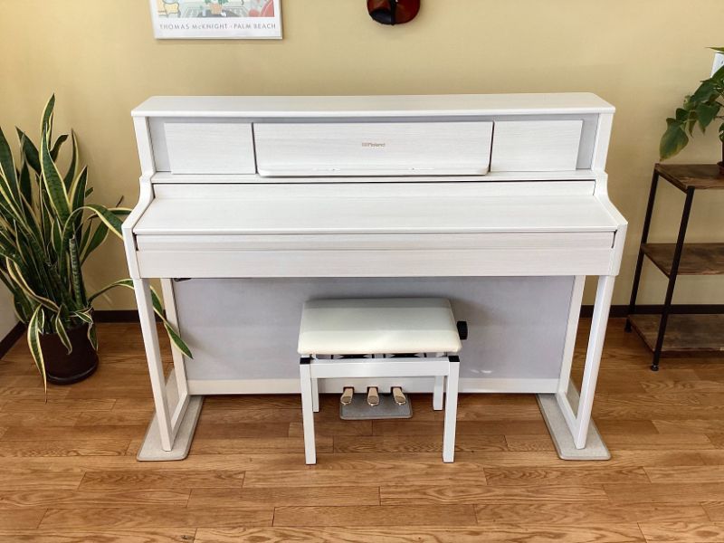 メンテナンス＆クリーニング済み】 ローランド LX705-GPSR SHIRO(白木