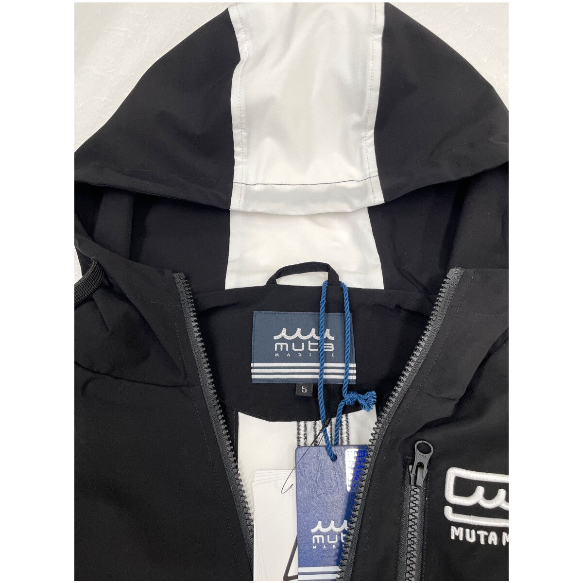 未使用品 メンズ ムータマリン muta MARINE ブルゾン 5(M) 黒 ブラック