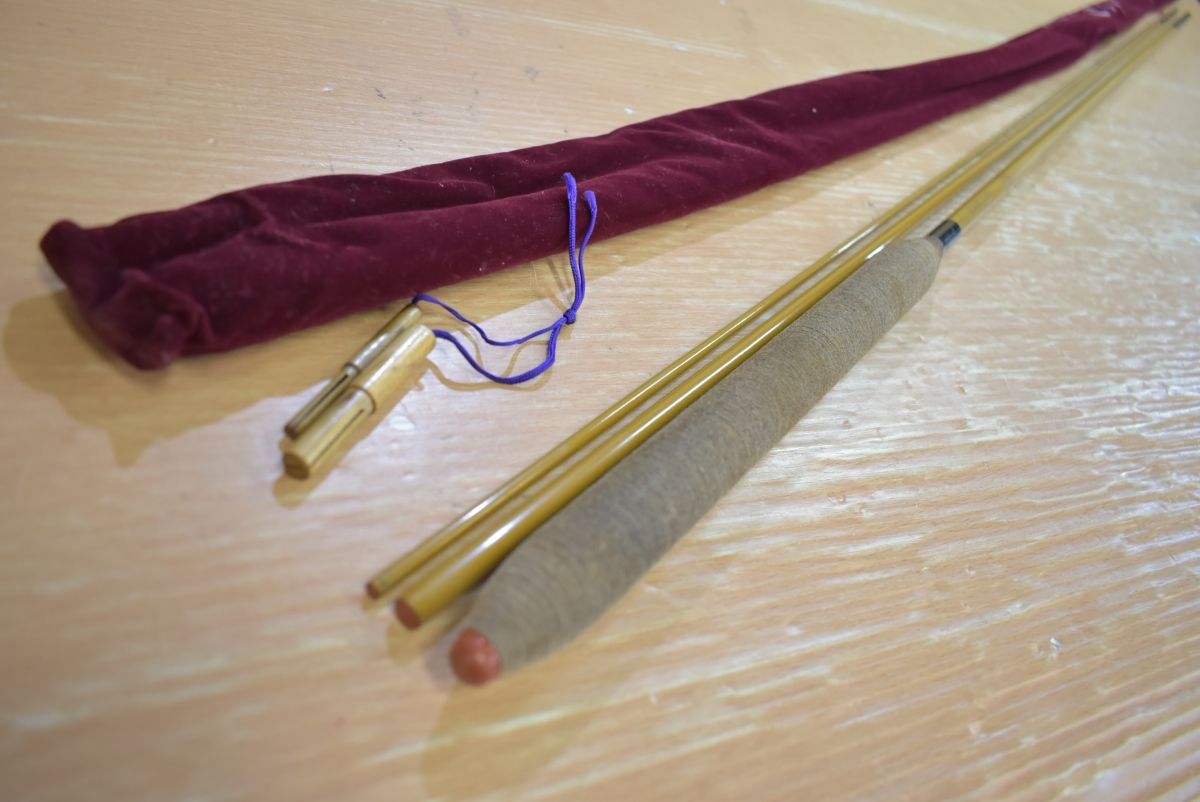 オリムピック 世紀毛鉤 330 硬調 OLYMPIC 渓流竿 テンカラ 和竿 のべ竿