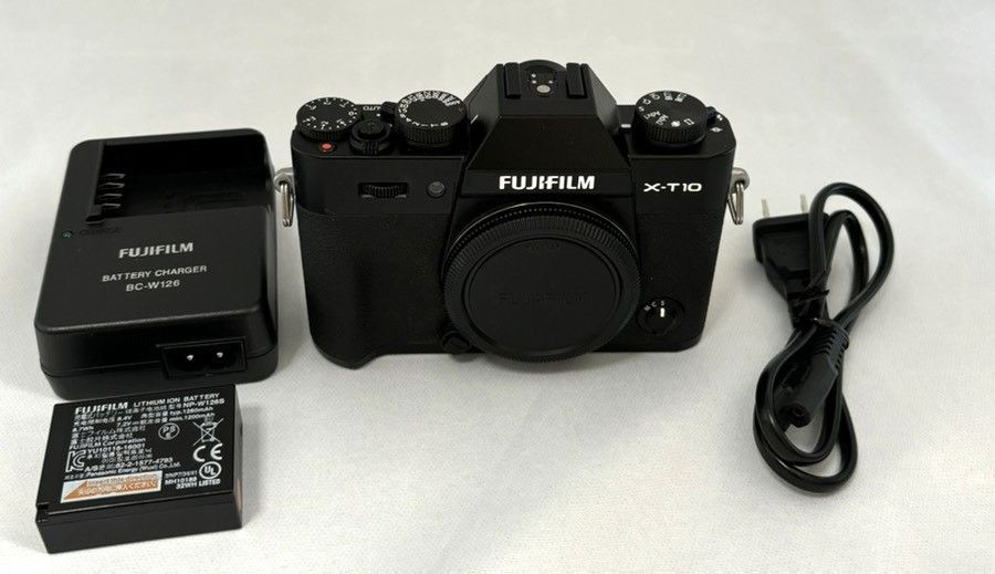 FUJIFILM X-T10 ボディ ブラック 黒 ミラーレス一眼 - メルカリ