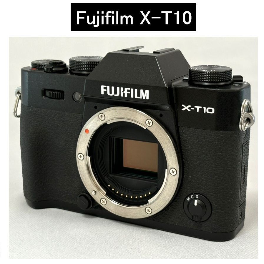 FUJIFILM X-T10 ボディ ブラック 黒 ミラーレス一眼 - メルカリ