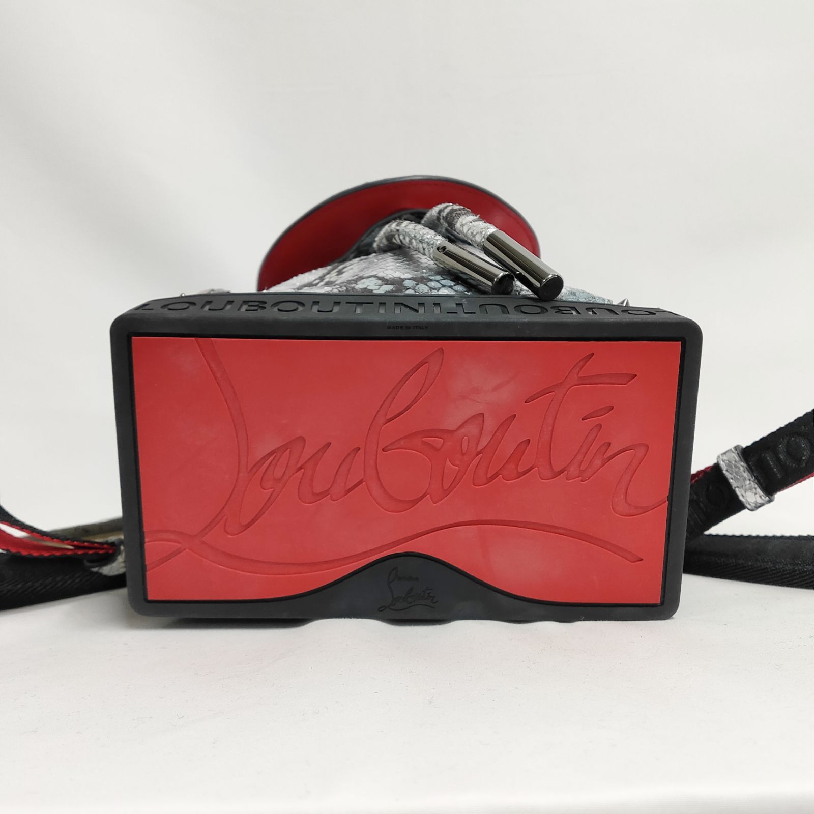 ○★新品 未使用 クリスチャン ルブタン エクスプローラーファンク バックパック 新品 未使用 クリスチャンルブタン エクスプローラーファンク パイソン