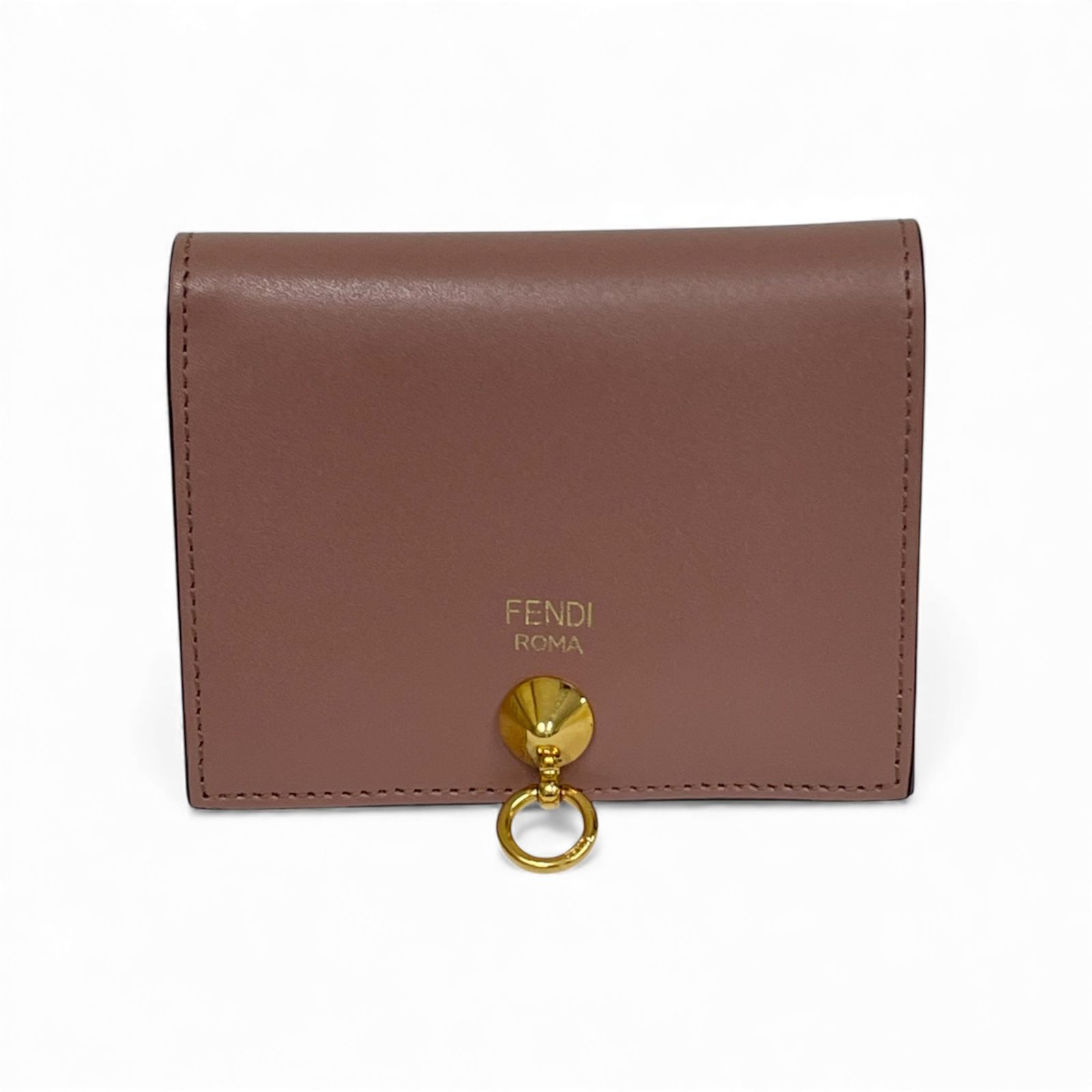 FENDI フェンディ 二つ折り財布 スモールウォレット BY THE WAY バイザウェイ 8 M 0387 6 GM F 13 JI