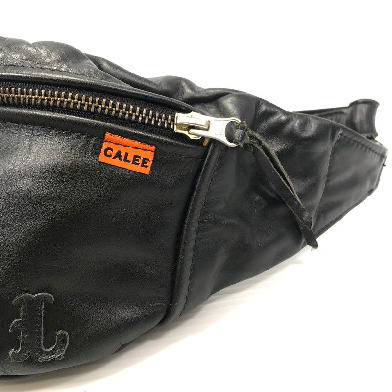 中古品】 CALEE キャリー × VANSON バンソン レザーウエストバッグ