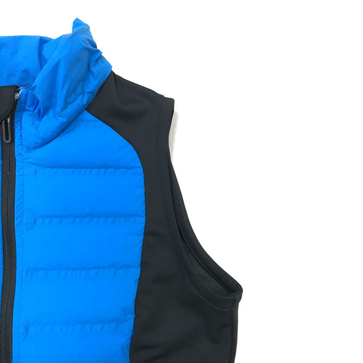 中古 レディース デサントゴルフ DESCENTE GOLF ダウンベスト S 濃水色