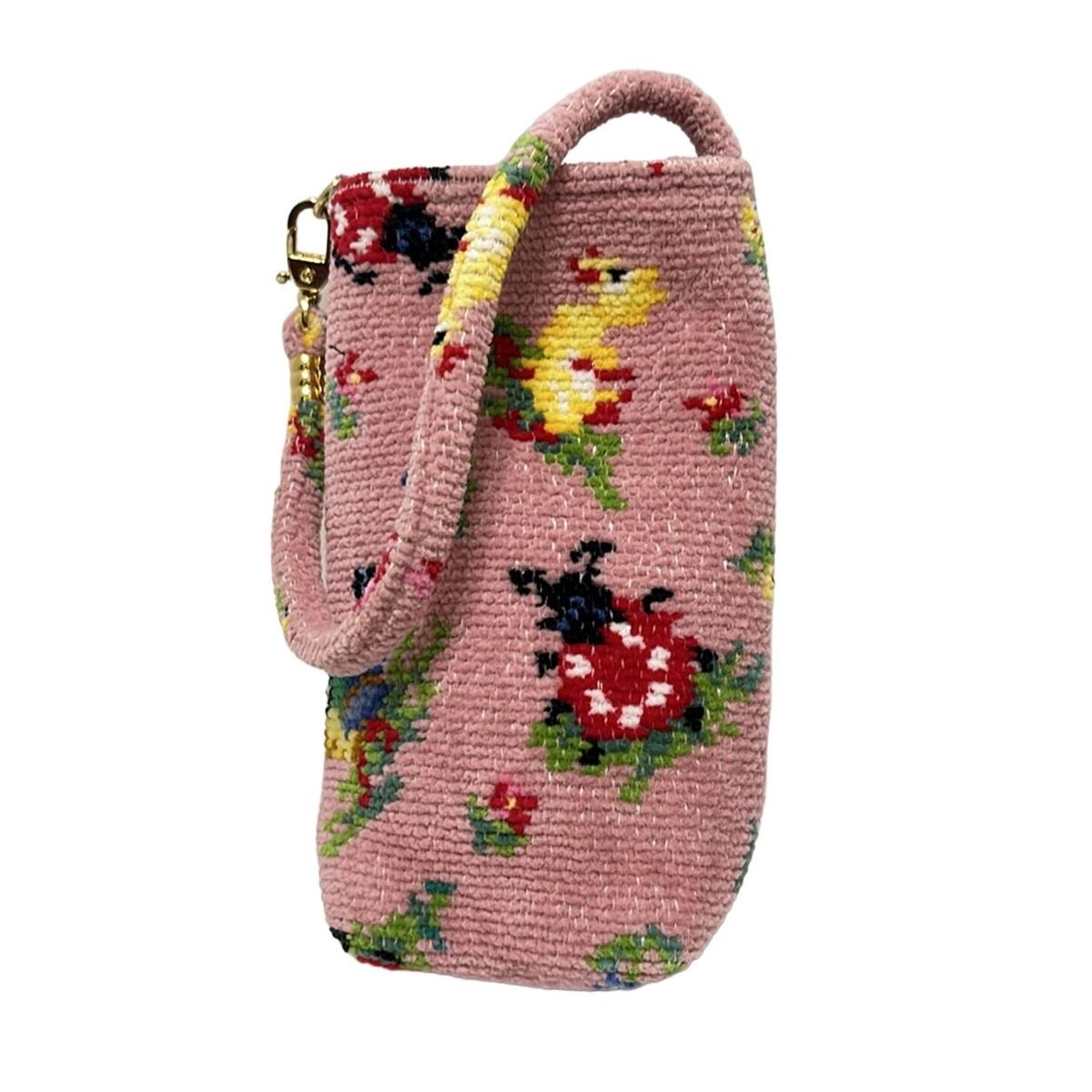 FEILER フェイラー 携帯電話ケース ピンク イエロー マルチ スマートフォンケース ハイジ バタフライ 蝶 鳥 フラワー 花