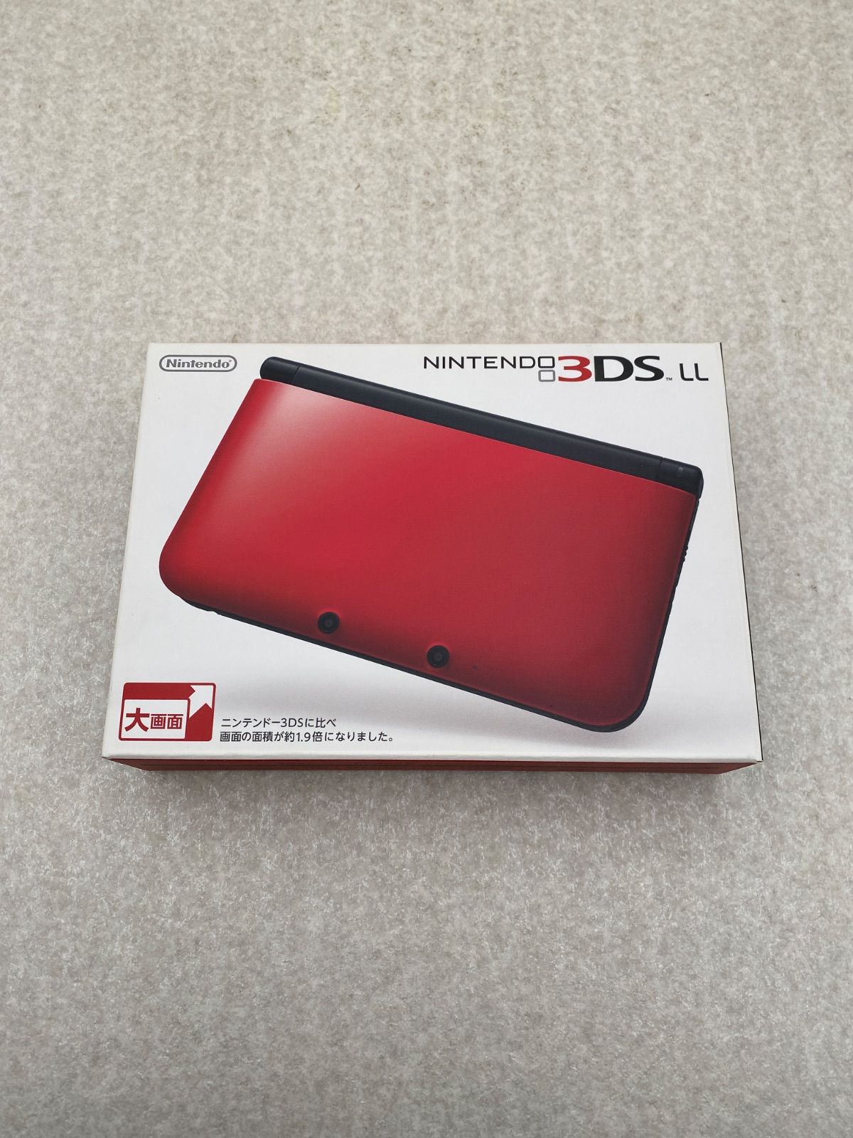 ニンテンドー3 DS LL本体 レッド