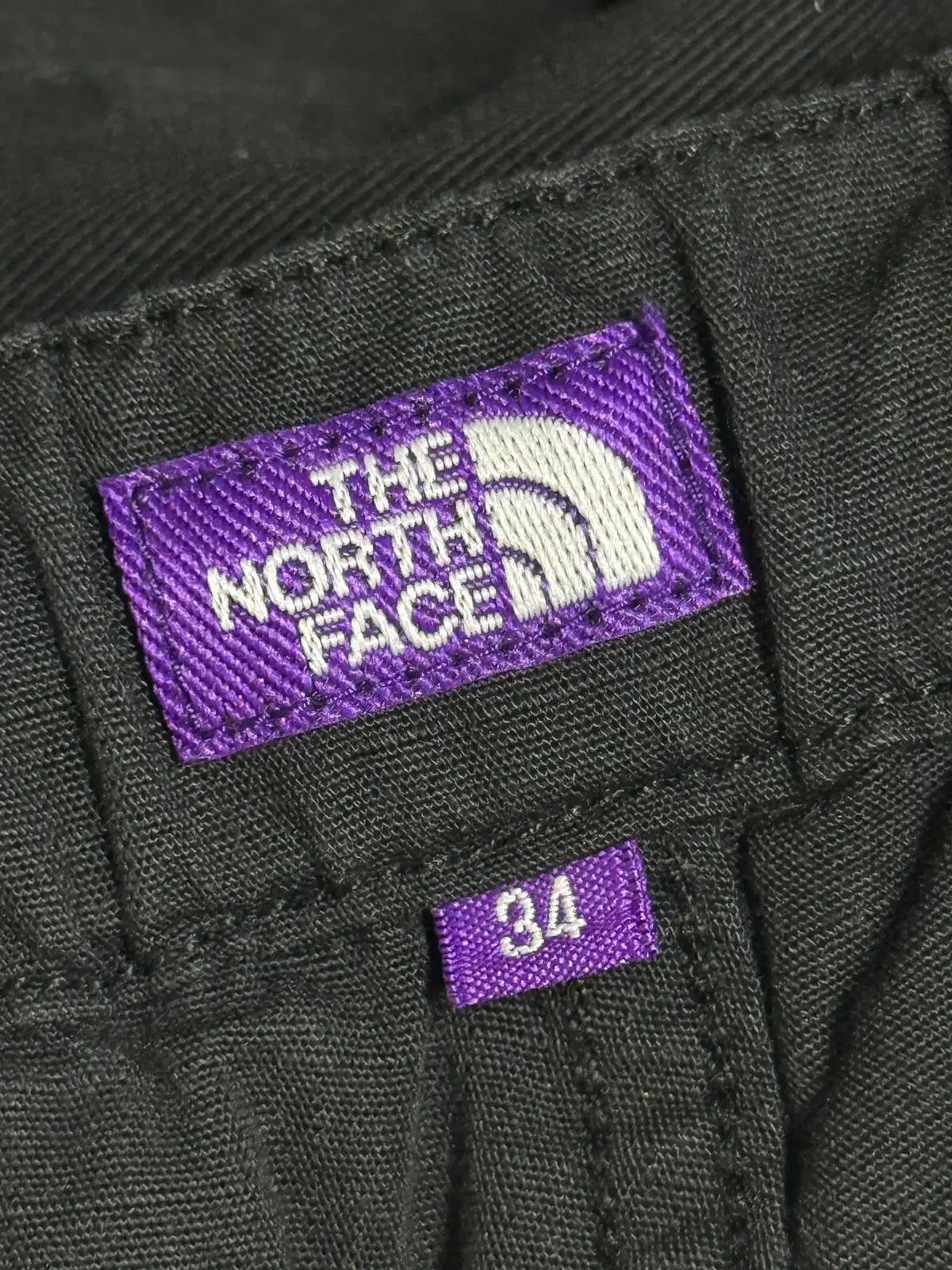 THE NORTH FACE ザノースフェイス パープルレーベル パンツ ブラック 34