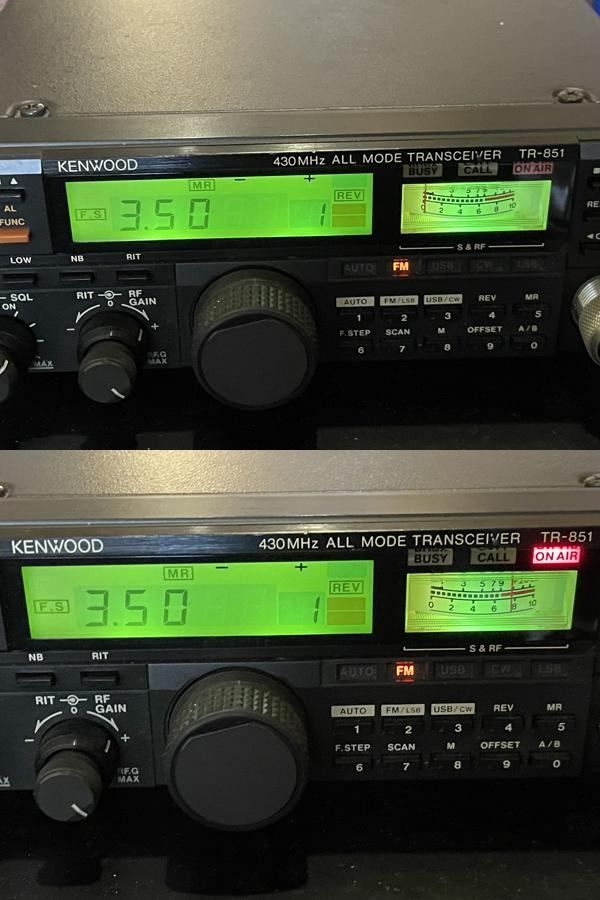 現状品 ケンウッド 無線機 TR-851D KENWOOD トランシーバー アマチュア
