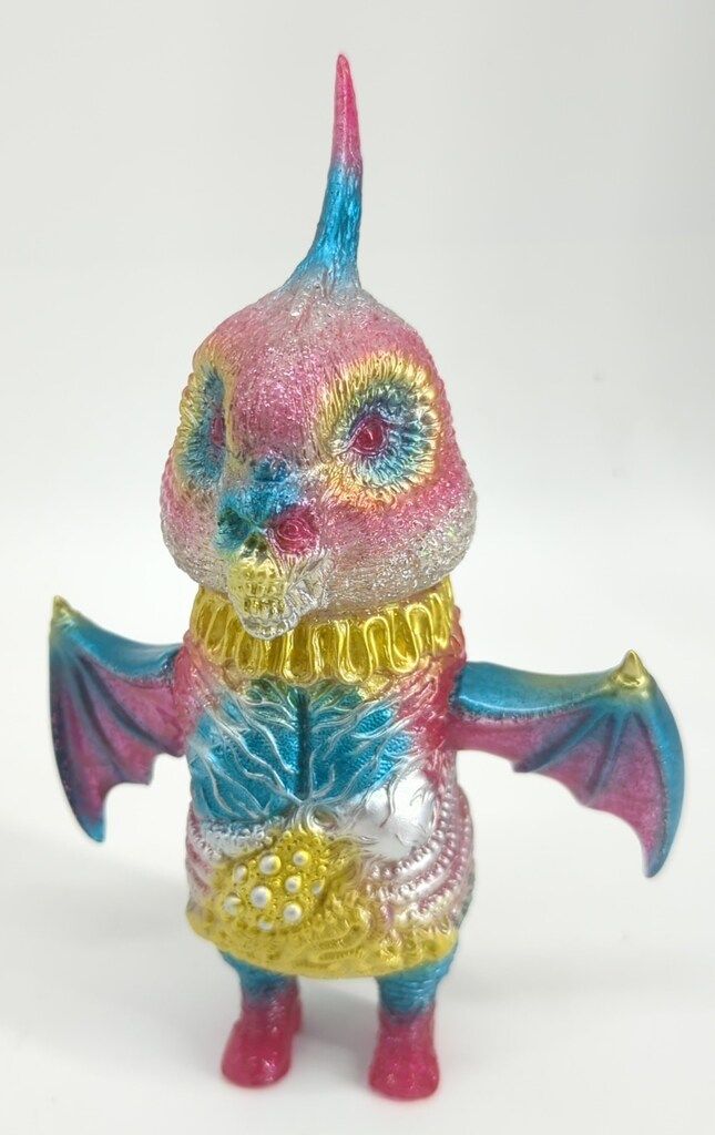 MOUCOYAMA デスインコ クリアラメ成型 メタ赤 青 黄