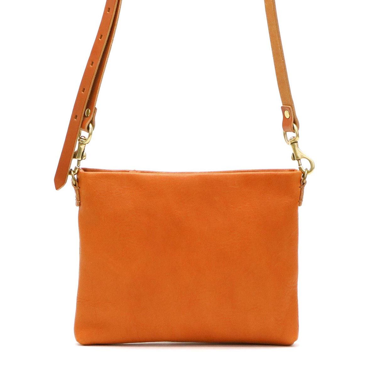 当店 スロウ バッグ SLOW サコッシュ bono ボーノ pouch shoulder bag S 2 WAY ショルダーバッグ 斜め掛け 49 148 G 栃木レザー キャメル 24