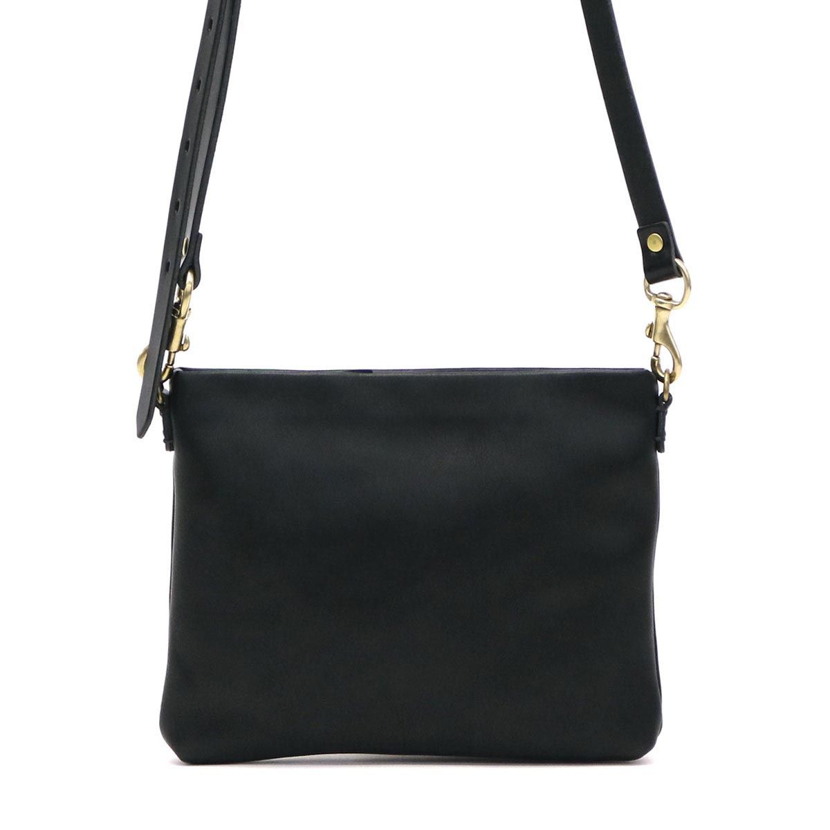 当店 スロウ バッグ SLOW サコッシュ bono ボーノ pouch shoulder bag S 2 WAY ショルダーバッグ 斜め掛け 49 148 G 栃木レザー ブラック 10